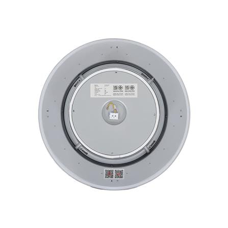 พัดลมไฟเพดาน LED CARINI TRY-NOVA105SV 60 วัตต์ COOLWHITE/DAYLIGHT/WARMWHITE สีเงิน 25 นิ้ว_3