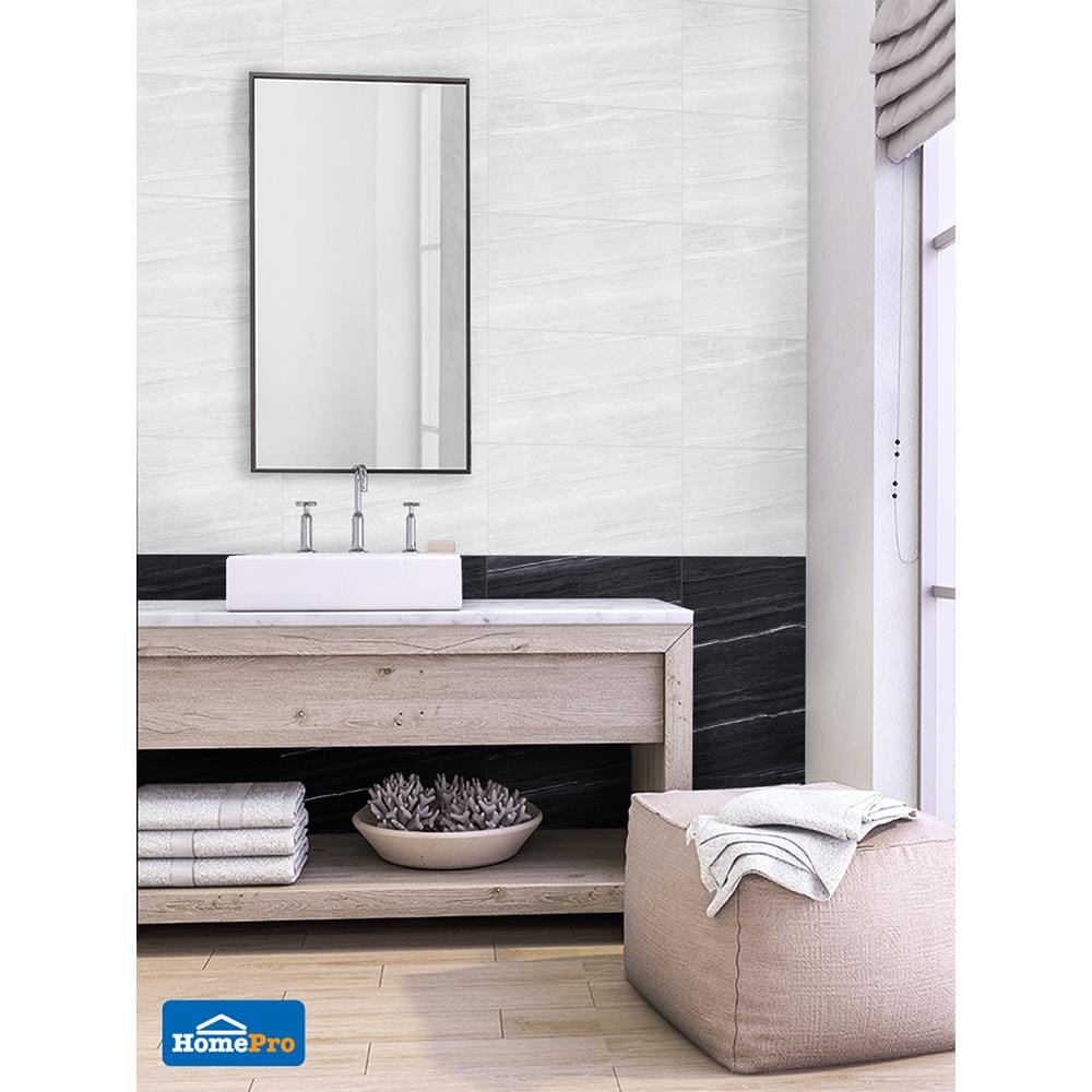 กระเบื้องผนัง 30x60 ซม. TARA ออสบอร์น เทาอ่อน 0.9 ตร.ม.