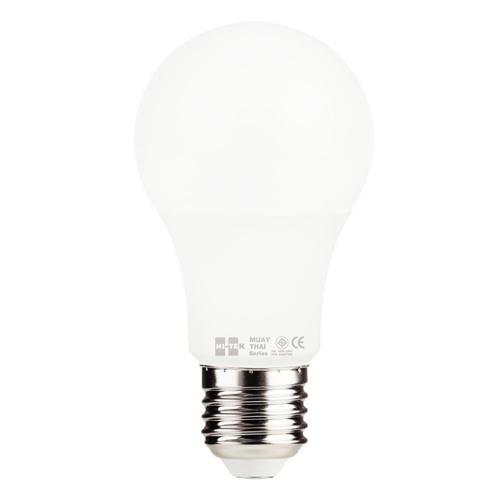 หลอด LED HI-TEK มวยไทย 10 วัตต์ E27 DAYLIGHT