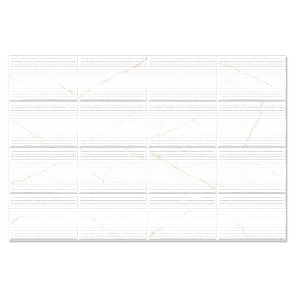 กระเบื้องผนัง 30x45 ซม. TARA ไทเลอร์ ไวท์ 0.81M2