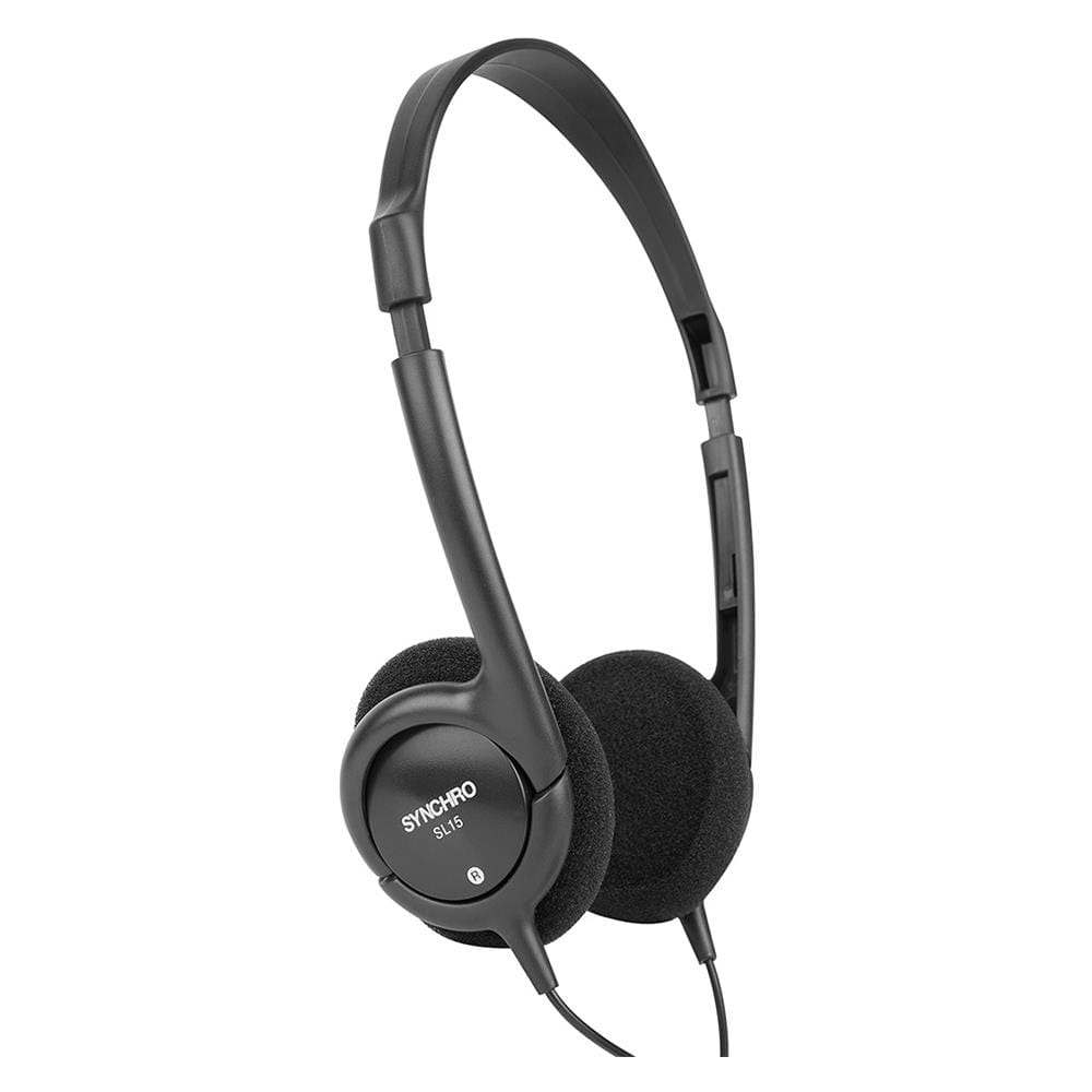 ชุดหูฟัง SYNCHRO SL15 สีดำ