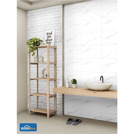 กระเบื้องผนัง 30x45 ซม. TARA นิวลิน กลาง ไวท์ 0.81M2_3