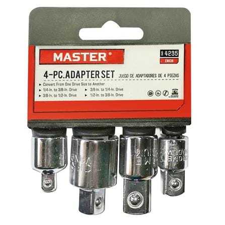 ชุดข้อต่อ เพิ่ม-ลดขนาดหัวบล็อก MASTER 4 ชิ้น/ชุด_0