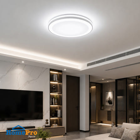 ไฟเพดาน LED CARINI JS122 19 นิ้ว 36 วัตต์ DAYLIGHT สีขาว_3