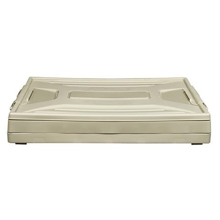 กล่องเก็บของพับได้ STACKO 37x56x35.5 ซม. สีครีม/ขาว_2