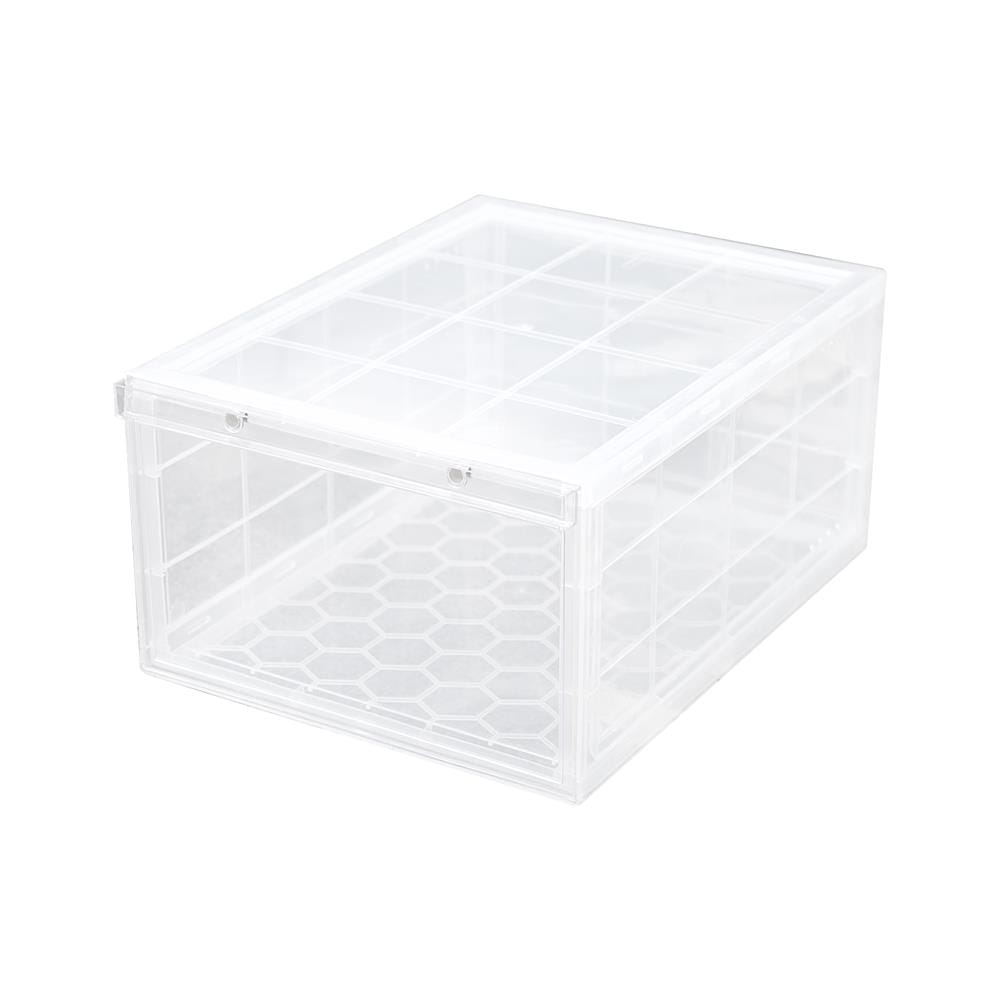 กล่องรองเท้า STACKO MAGNETIC LOCK 28X37X18.3 ซม. ใส_1