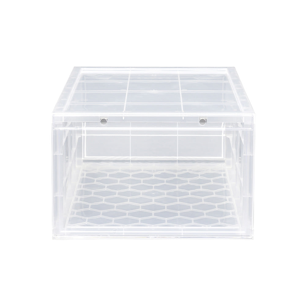 กล่องรองเท้า STACKO MAGNETIC LOCK 28X37X18.3 ซม. ใส