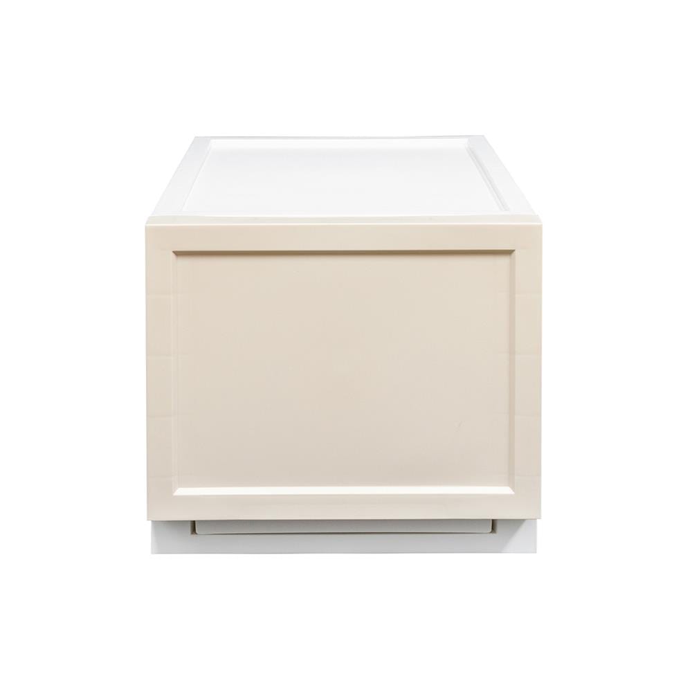กล่องลิ้นชัก 1 ลิ้นชัก STACKO ECO S 27x39.5x24 ซม. สีเบจ