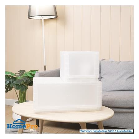 กล่องลิ้นชัก 1 ลิ้นชัก STACKO PURE S 27x39.5x24 ซม. สีใส_5