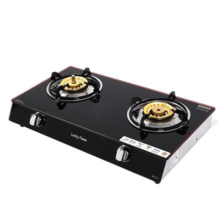 เตาแก๊สตั้งโต๊ะ 2 หัวแก๊ส LUCKY FLAME AG-112SSC_1