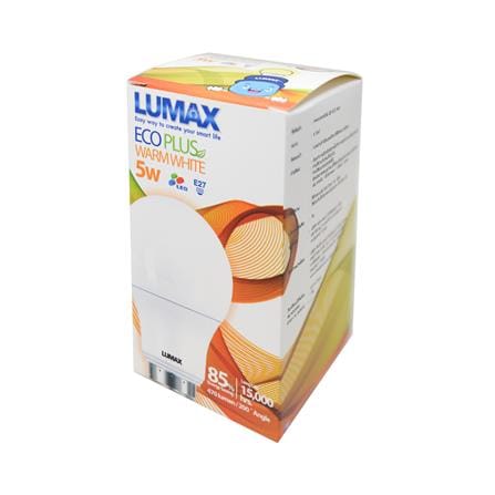 หลอด LED LUMAX A60 ECO PLUS 5 วัตต์ E27 WARMWHITE_2