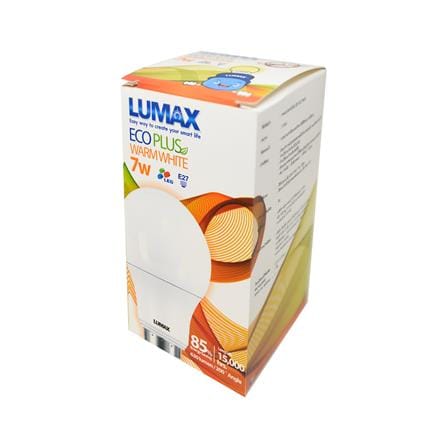 หลอด LED LUMAX A60 ECO PLUS 7 วัตต์ E27 WARMWHITE_2