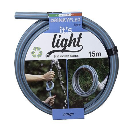 สายยางม้วน IT'S LIGHT IDROEASY 5/8 นิ้ว x 15 เมตร สีน้ำเงิน