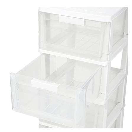 ตู้ลิ้นชัก 4 ชั้น STACKO MAX(S) 34x40x80 ซม. สีใส_2