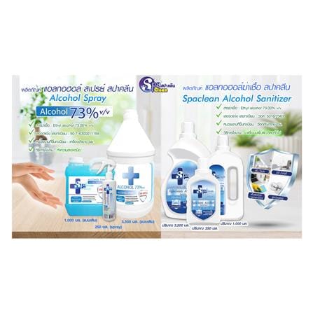 สเปรย์แอลกอฮอล์ 250 มล. SPA CLEAN_1