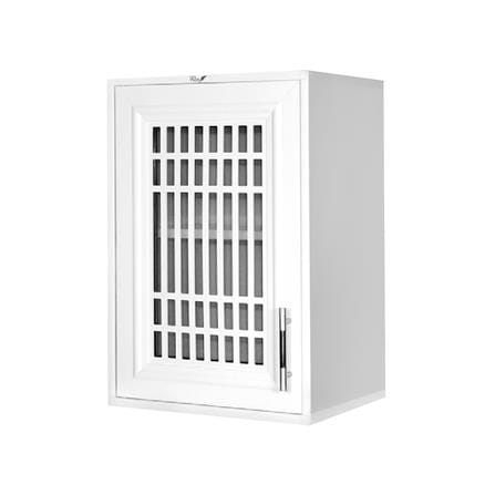 ตู้แขวนเดี่ยว WING UPVC DHEVA 44.5x64 ซม. สีขาว_0