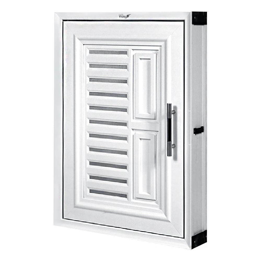 บานซิงค์เดี่ยว WING UPVC WONDER 45.5x65.5 ซม. สีขาว