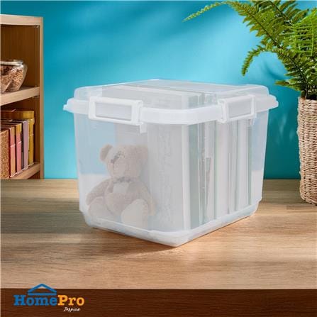 กล่องหูล็อค STACKO 60 ลิตร 52.3x43.2x38.3 ซม. สีใส_4