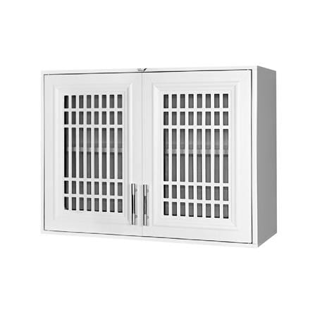 ตู้แขวนคู่ WING UPVC DHEVA 84.5x64 ซม. สีขาว_0