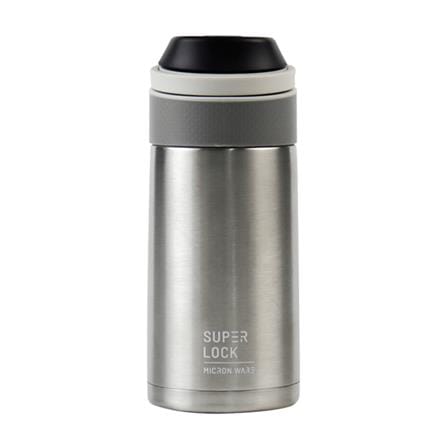 กระติกสุญญากาศ SUPER LOCK S134SV 0.35 ลิตร สีเงิน_0