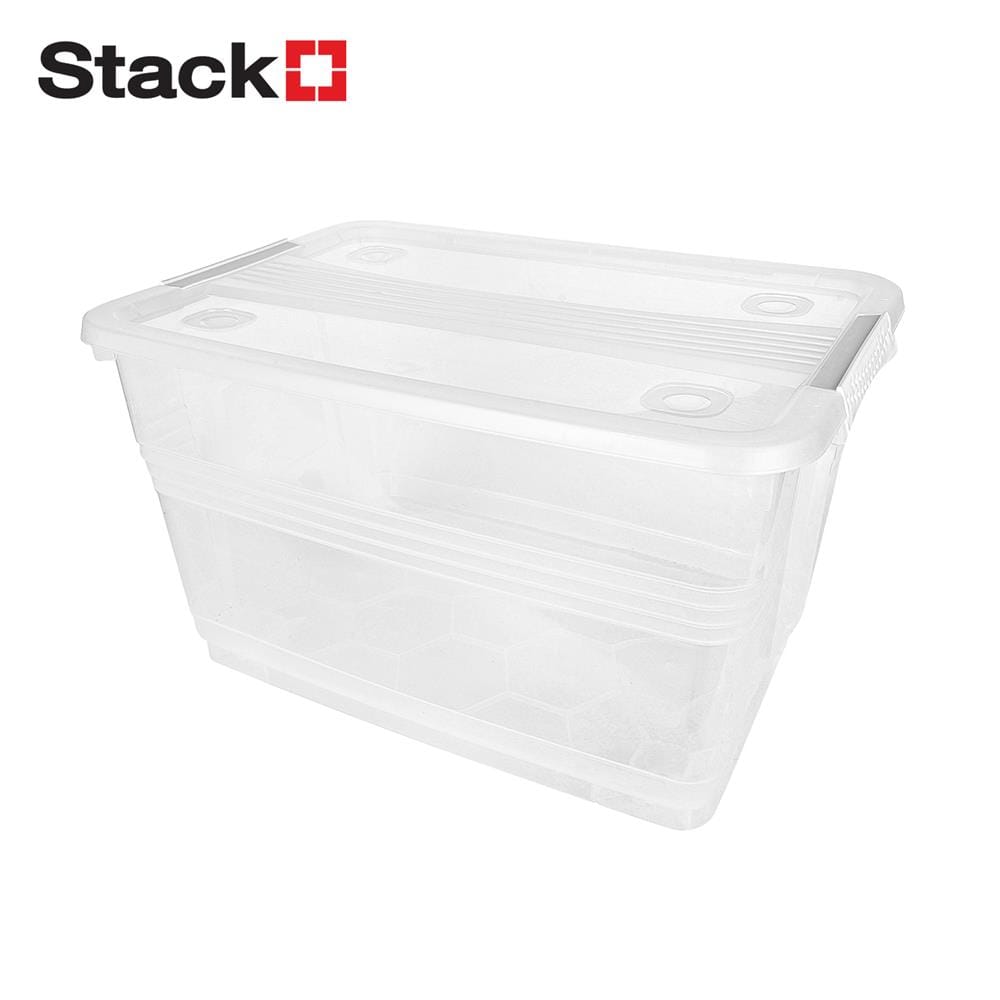 กล่องเก็บของ มีล้อ STACKO 7611 30 ลิตร 51.5x36x29.6 ซม.