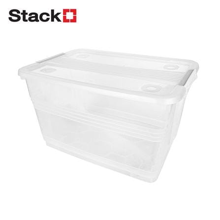 กล่องเก็บของ มีล้อ STACKO 7611 30 ลิตร 51.5x36x29.6 ซม._1