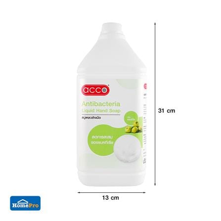 สบู่เหลวล้างมือ ACCO 3,800ml GREEN APPLE_5