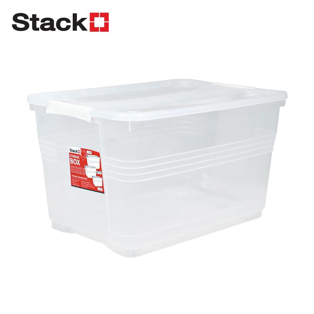 กล่องเก็บของ มีล้อ STACKO 7612 55 ลิตร