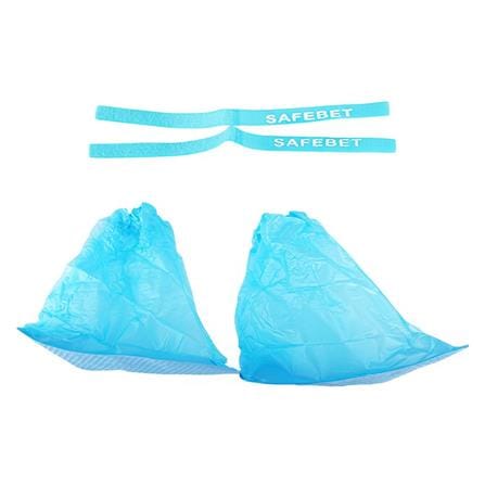 ถุงคลุมรองเท้าพลาสติก SOLID ไซซ์ L_5