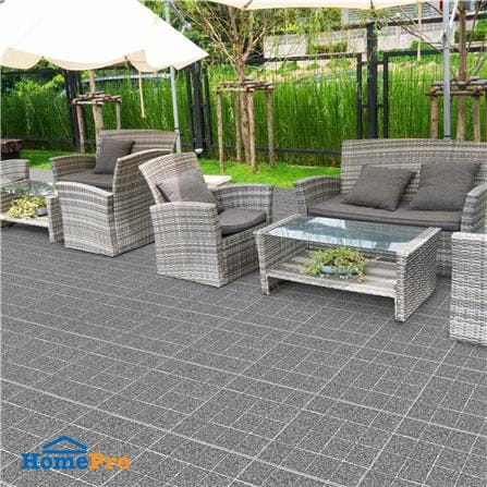 กระเบื้องพื้น 16x16 นิ้ว TARA โมวาโด เทาเข้ม EXC 0.96 ตร.ม._5