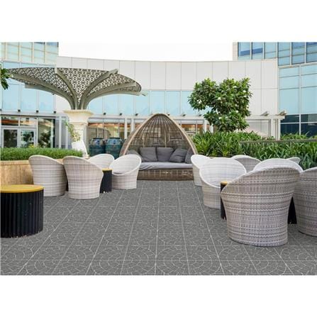 กระเบื้องพื้น 16x16 นิ้ว DURAGRES โมวี่ เทาเข้ม EXC 0.96M2_3