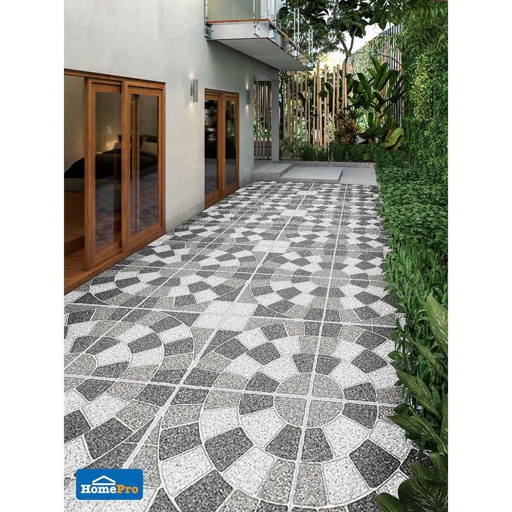 กระเบื้องพื้น 16x16 นิ้ว DURAGRES โมวี่ เทา EXC 1M2