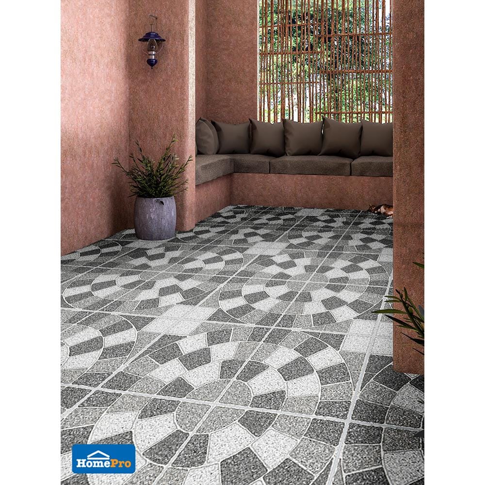 กระเบื้องพื้น 16x16 นิ้ว DURAGRES โมวี่ เทา EXC 1M2