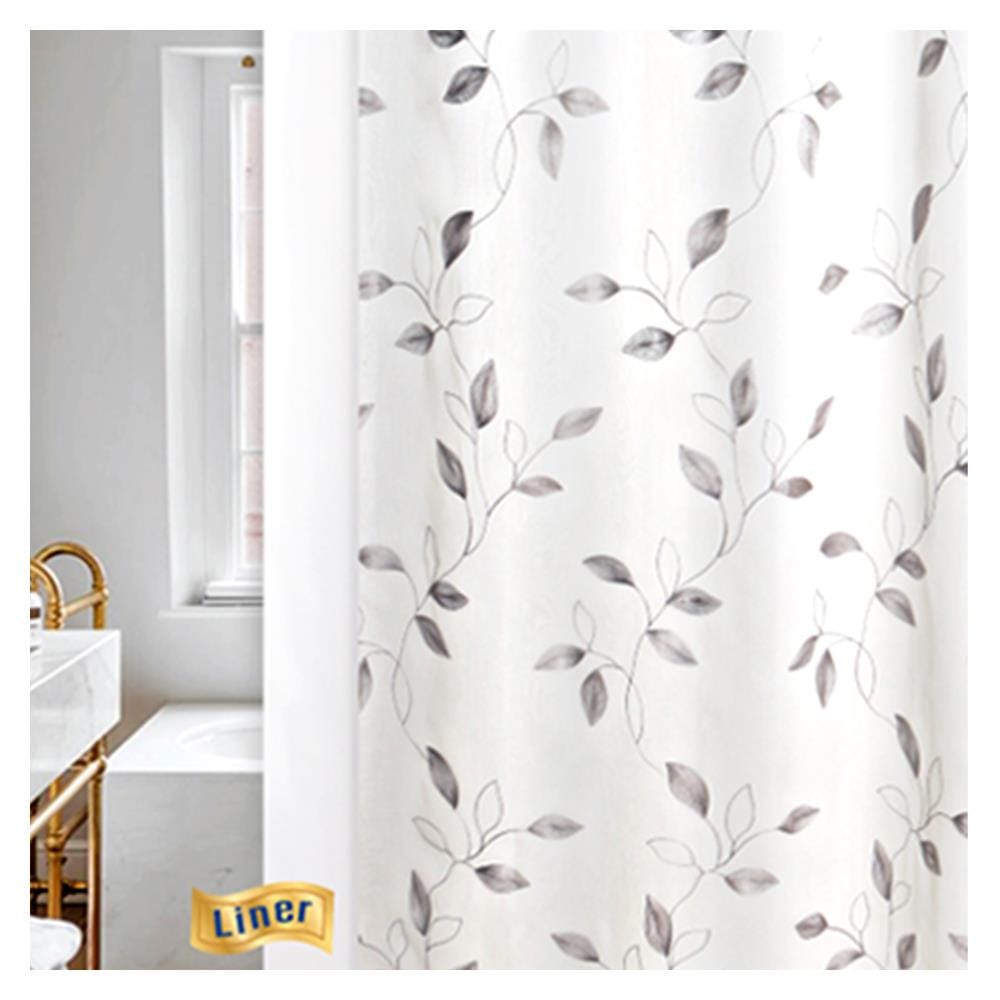 ม่านห้องน้ำ POLYESTER WSP SCP-59/DL02 180x180ซม.