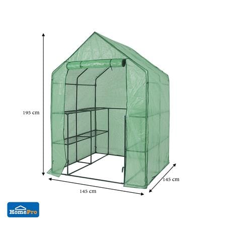 โรงเรือนเพาะปลูก SPRING GH-003 สีเขียว_9