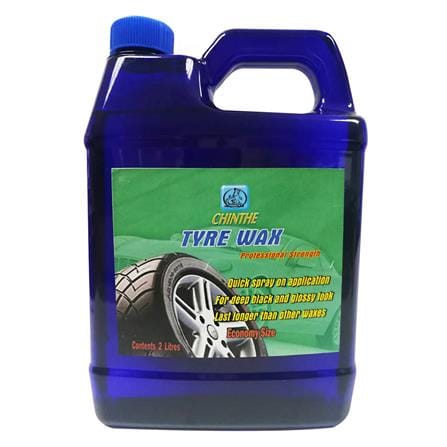 น้ำยาเคลือบเงาล้อยางสูตรน้ำมัน CHINTHE TYRE WAX 2 ลิตร_0
