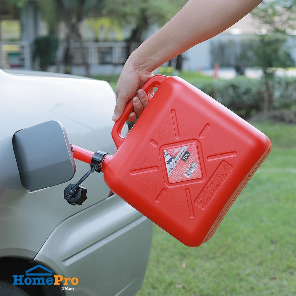 ถังน้ำมัน MATALL GC-10L-RD 10 ลิตร สีแดง
