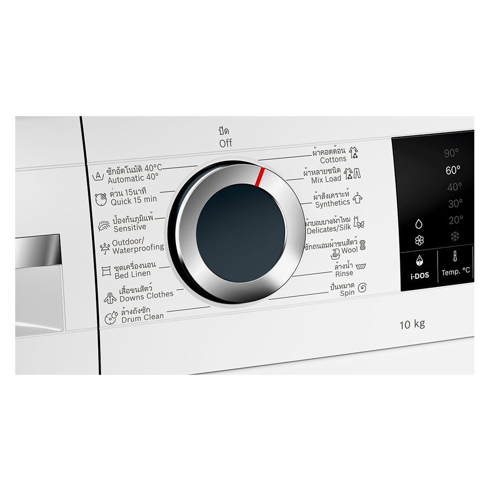 เครื่องซักผ้าฝาหน้า BOSCH WGG454A0TH 10 กก. 1400RPM อินเวอร์เตอร์