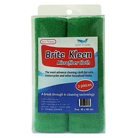 ผ้าไมโครไฟเบอร์หนาพิเศษ BRITE KLEEN 301-717 40x40 เซนติเมตร_0