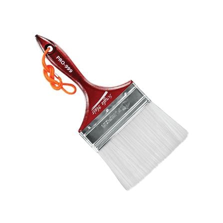 แปรงทาสีด้ามไม้ขนละเอียด PUMPKIN PRO-999 ANGLE 4 นิ้ว_0
