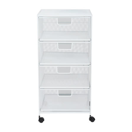 ชั้นลิ้นชักเหล็ก 4 ชั้น STACKO BILA 35.5x37.5x73 ซม. สีขาว_1