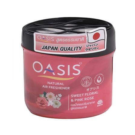 เจลปรับอากาศ OASIS  180g SWEET FLORAL & PINK ROSE_0