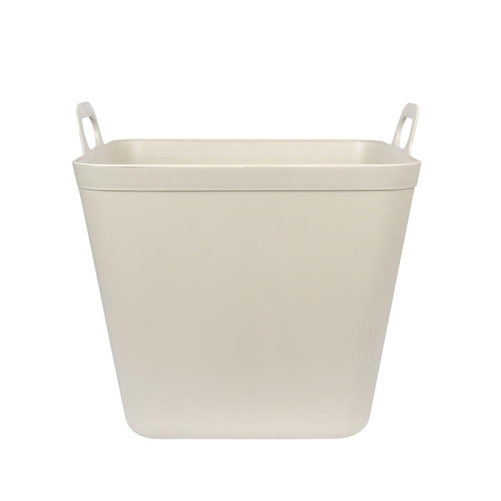 กล่องหูหิ้ว STACKO รุ่นบิ๊กกี้ เอียร่า 42x40x41.5 ซม. สีเบจ