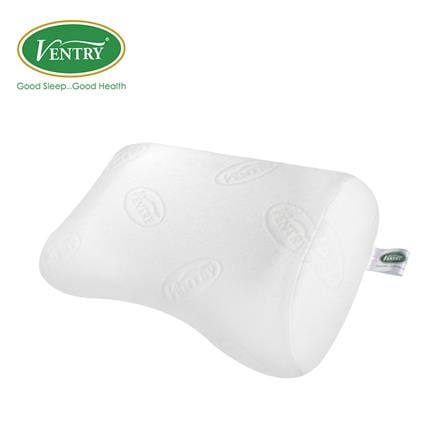 หมอนสุขภาพ ยางพารา VENTRY HEART 58x34x10 ซม. สีขาว_0