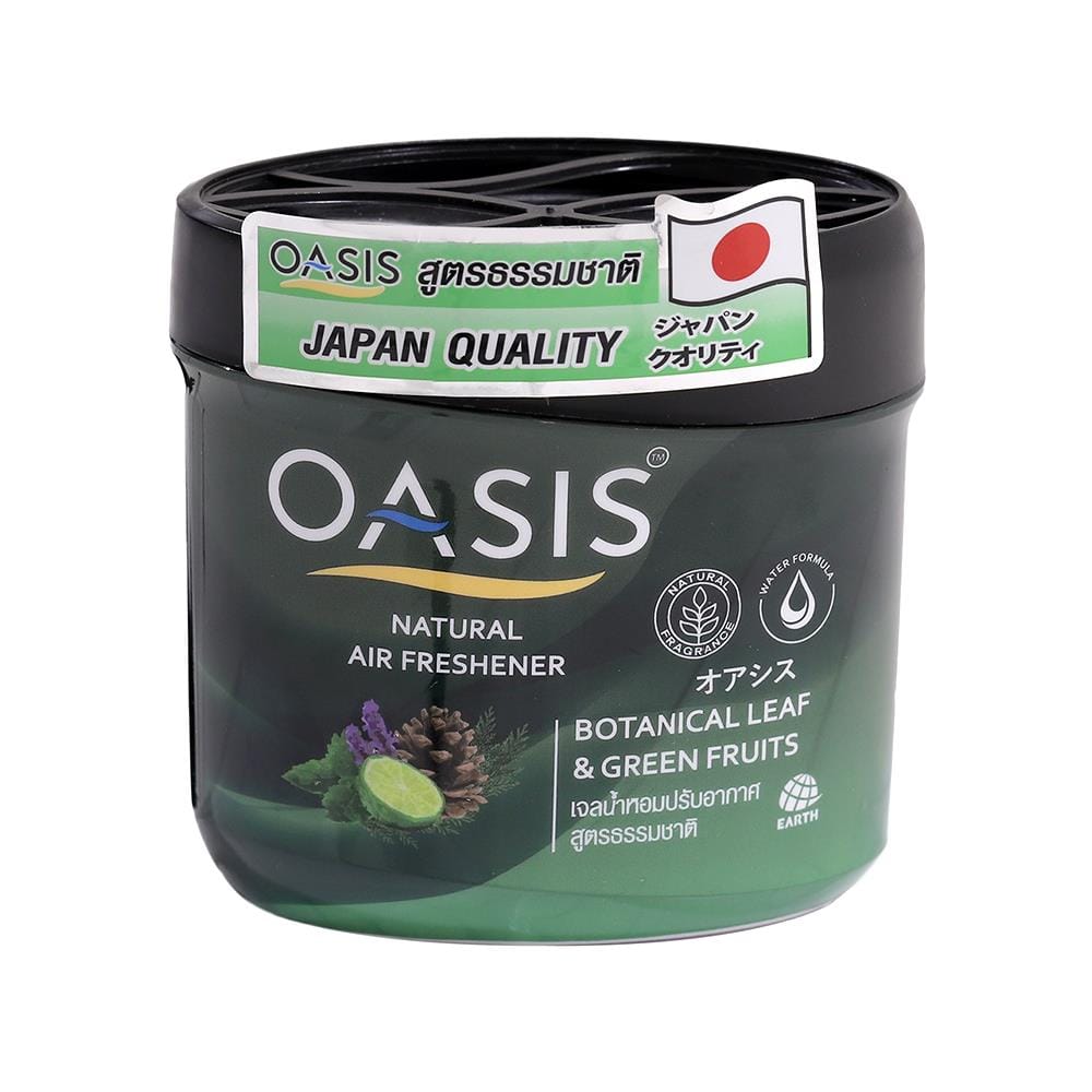 เจลปรับอากาศ OASIS  180g BOTANICAL LEAF & GREEN FRUITS