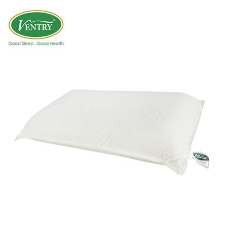 หมอนสุขภาพ ยางพารา VENTRY STANDARD 36x64x12 ซม. สีขาว