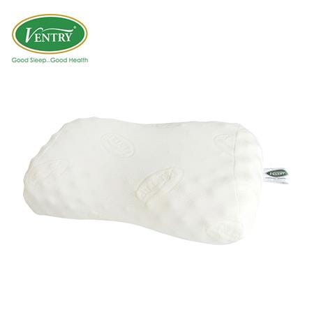 หมอนสุขภาพ ยางพารา VENTRY HEART KNOBBY 58x34x10 ซม. สีขาว