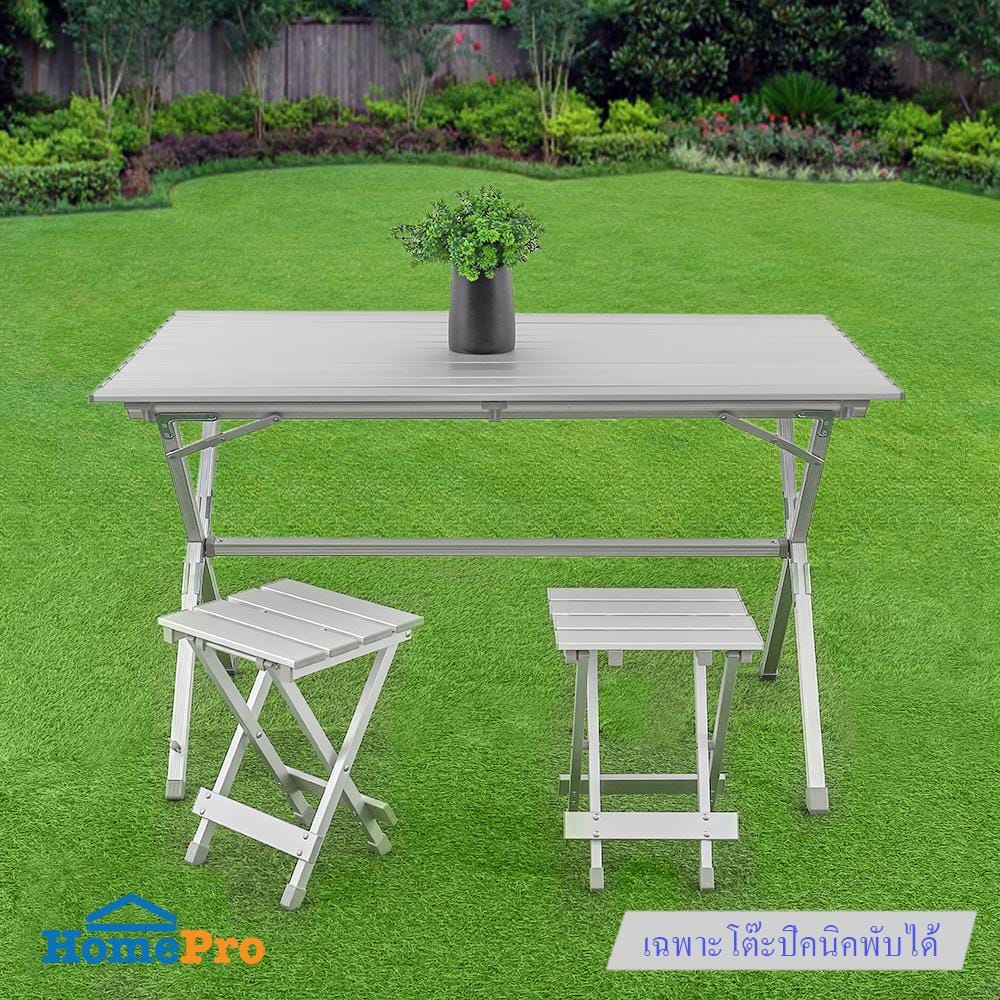 โต๊ะปิกนิกพับได้ SPRING TRAVIS 120x70 ซม.