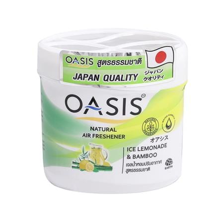 เจลปรับอากาศ OASIS  180g ICE LEMONADE & BAMBOO_0