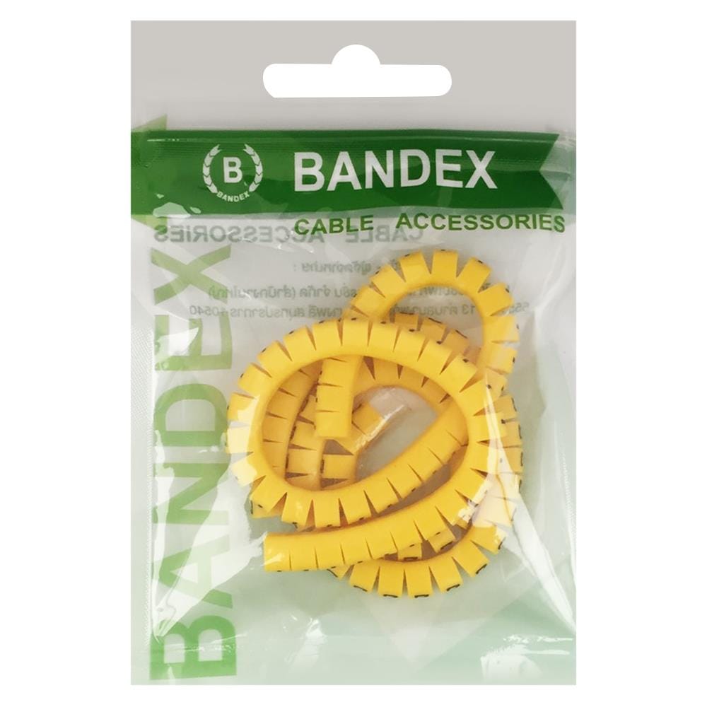 เคเบิ้ลมารคเกอร์ BANDEX BM1-7-100-MT เบอร์ 7 สีเหลือง